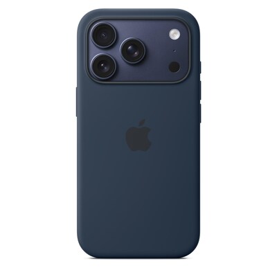 Apple Silicone Case mit MagSafe für iPhone 17 Pro Mitternacht