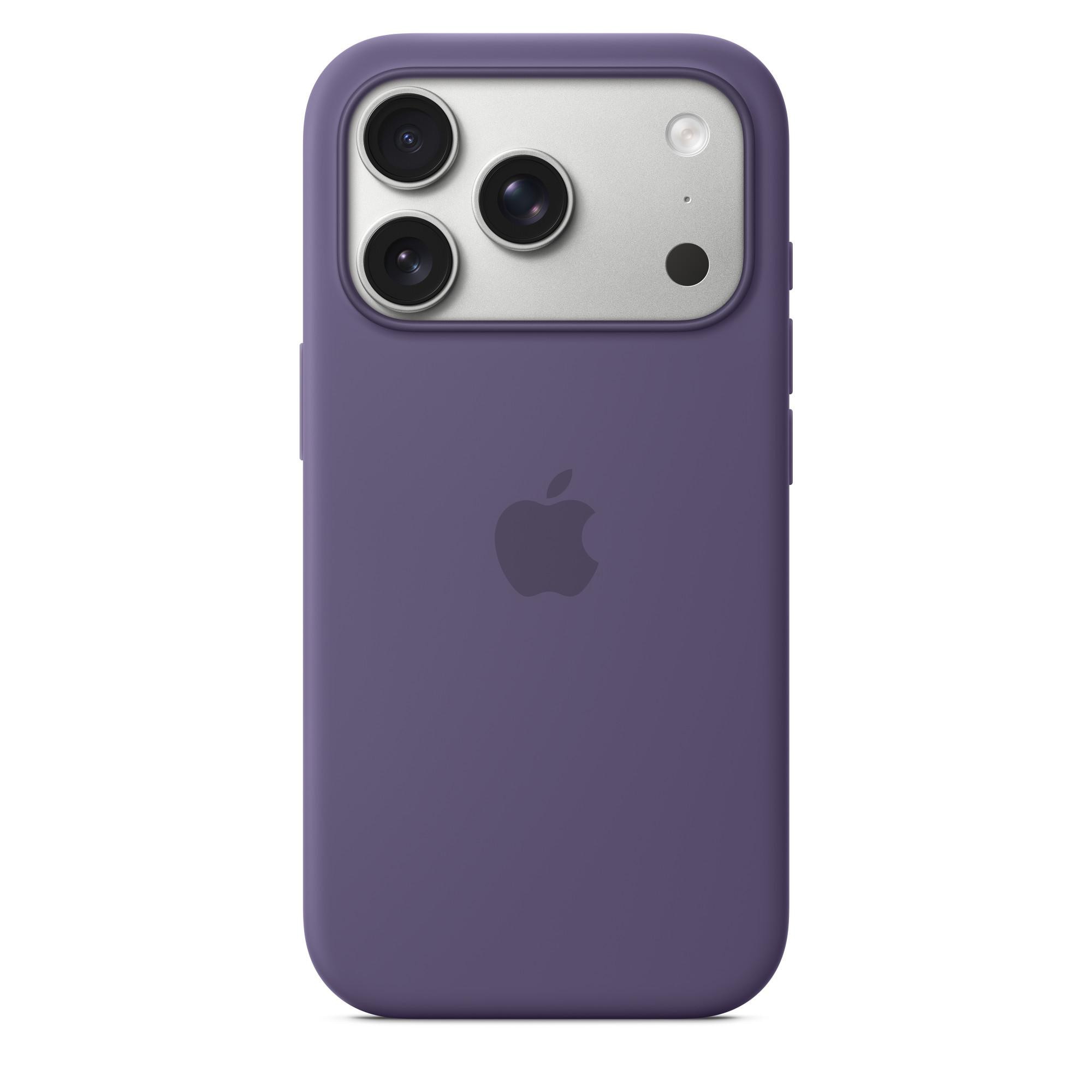 Apple Silicone Case mit MagSafe für iPhone 17 Pro Nebelviolett