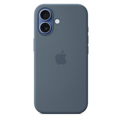 Image of Apple Silicone Case mit MagSafe für iPhone 17 Maritimblau