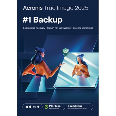 Image of Acronis True Image 2025 3 Geräte; perpetual