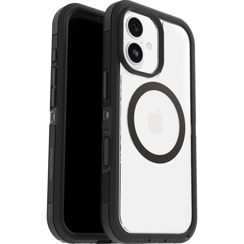 OtterBox Defender Pro XT Clear Camera Control Apple iPhone 17 Dark Side clear/black