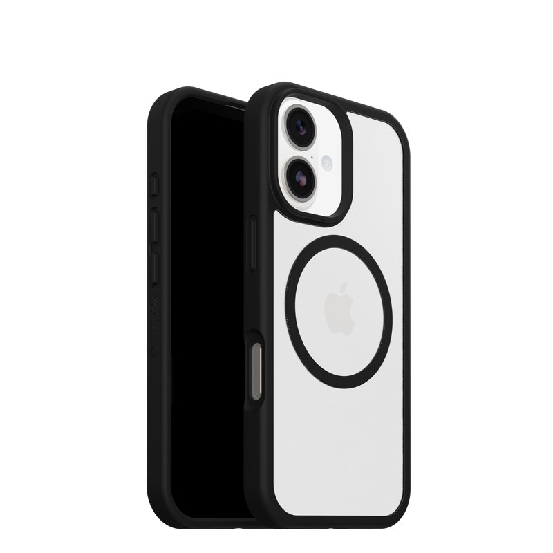 OtterBox React MagSafe Apple iPhone 17 Black Crystal - clear/black