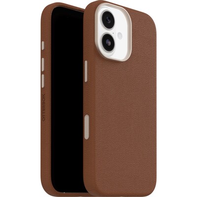 OtterBox Symmetry Cactus Leather Camera Control Apple iPhone 17 Desert Saddle - brown