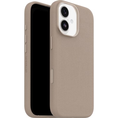 OtterBox Symmetry Cactus Leather Camera Control Apple iPhone 17 Grey Comfort (Biege)