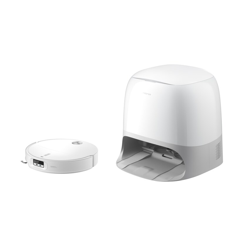 Roborock Qrevo Curv 2 Prox Saug-/Wischroboter Mit Flexiarm Wischsystem Absaugstation Weiß Qc2px02-00