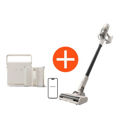 Dreame C1 Fensterreinigungsroboter inkl. Mobile all in One Station + U10 Akku-Staubsauger beutellos