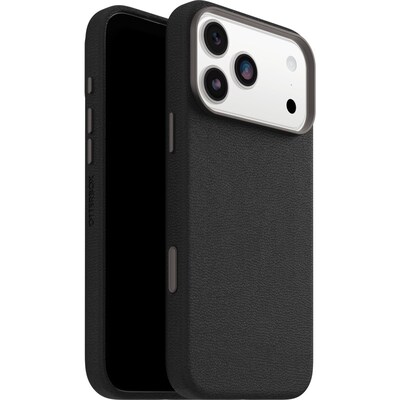 OtterBox Symmetry Cactus Leather Camera Control Apple iPhone 17 Pro Max Noir Ash - black