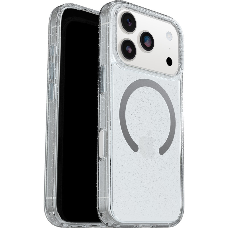 OtterBox Symmetry Clear MagSafe Camera Control Apple iPhone 17 Pro Stardust - clear