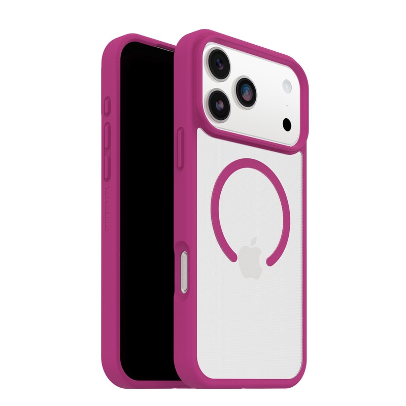 OtterBox React MagSafe Apple iPhone 17 Pro Max Rose Crystal - clear/pink