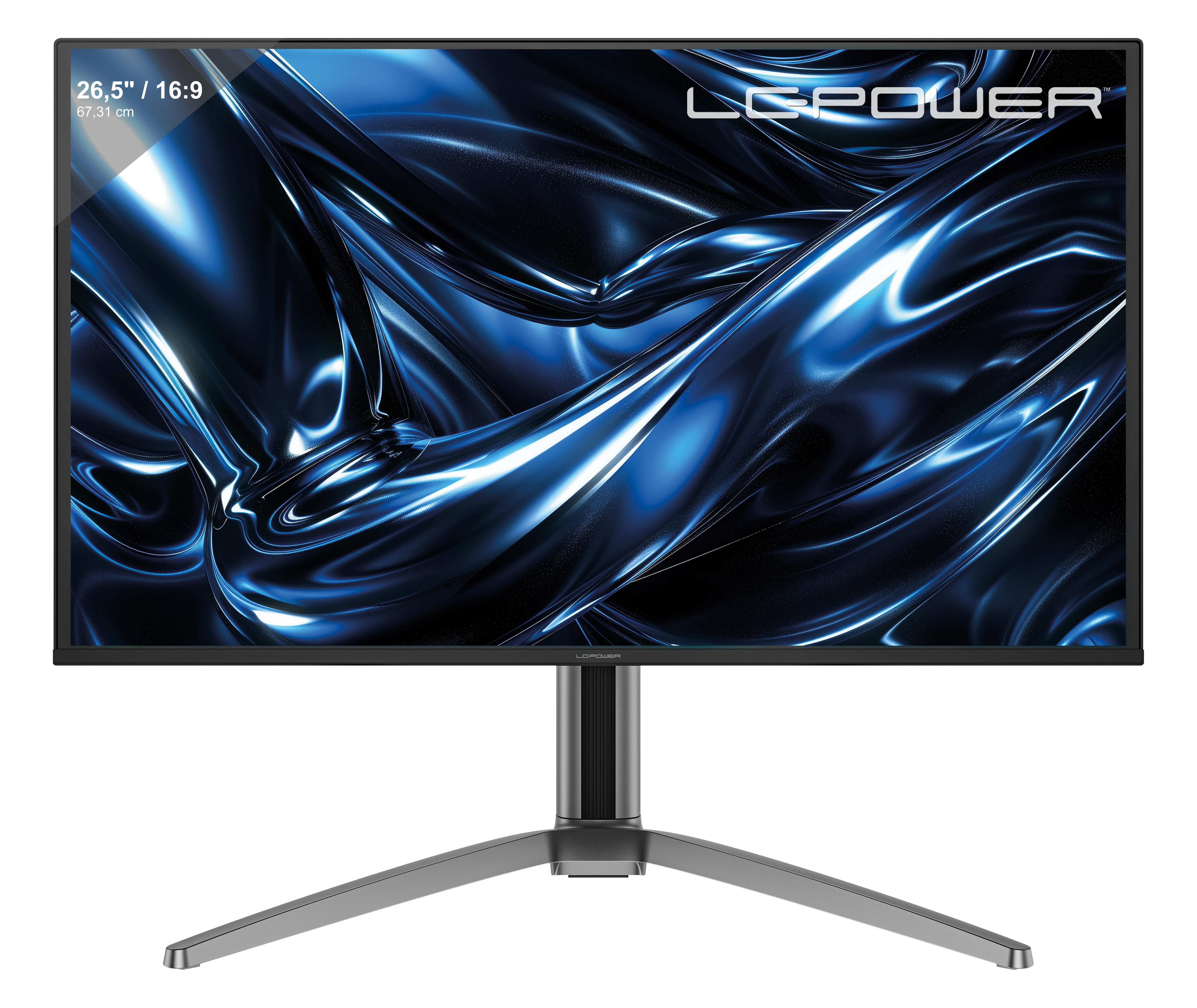 LC-Power LC-M27UO 26.5 Zoll 4K (UHD) Quantum Dot Panel 16:9 240 Hz Gaming Monitor