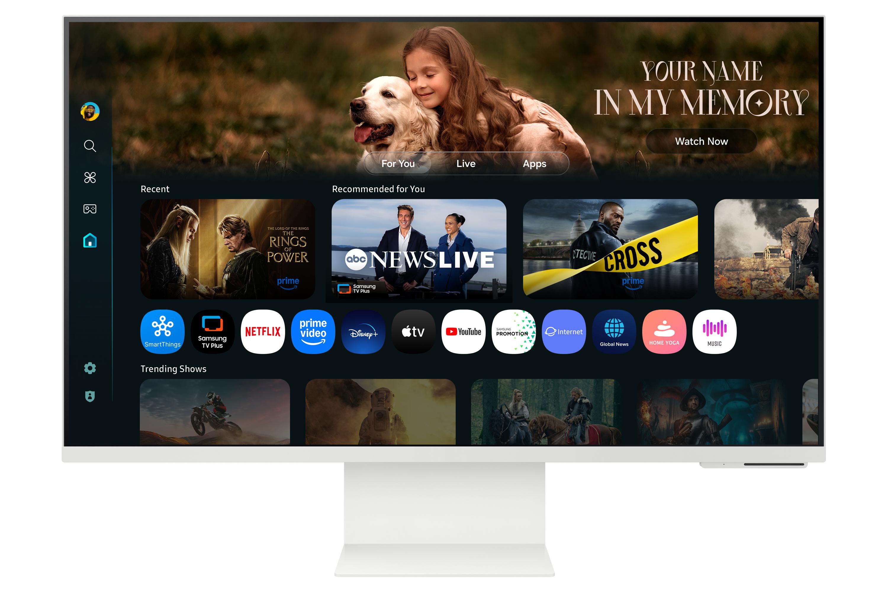 Samsung Smart M8 M80F LS32FM801UUXEN 32 Zoll 4K (UHD) VA Panel 16:9 Monitor