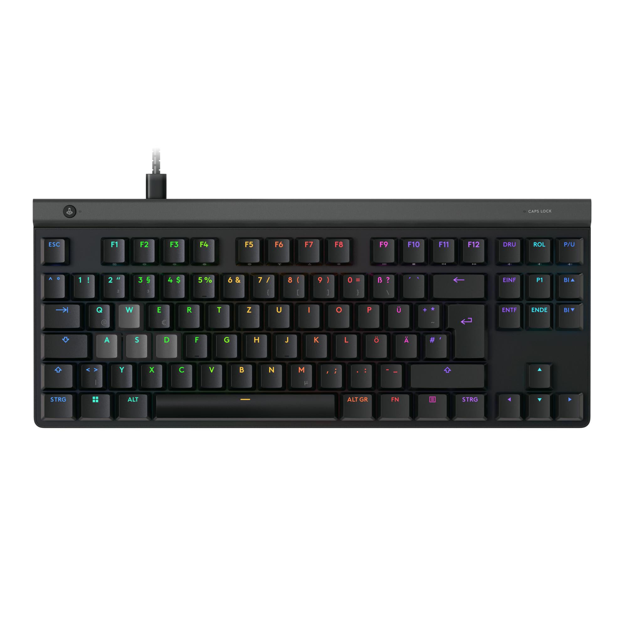 Logitech G515 Rapid TKL Gaming Tastatur kabelgebunden, Mechanisch, Schwarz