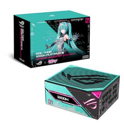 ASUS ROG Thor 1200W Platinum III Hatsune Miku Edition 1200W ATX3.1 Modular