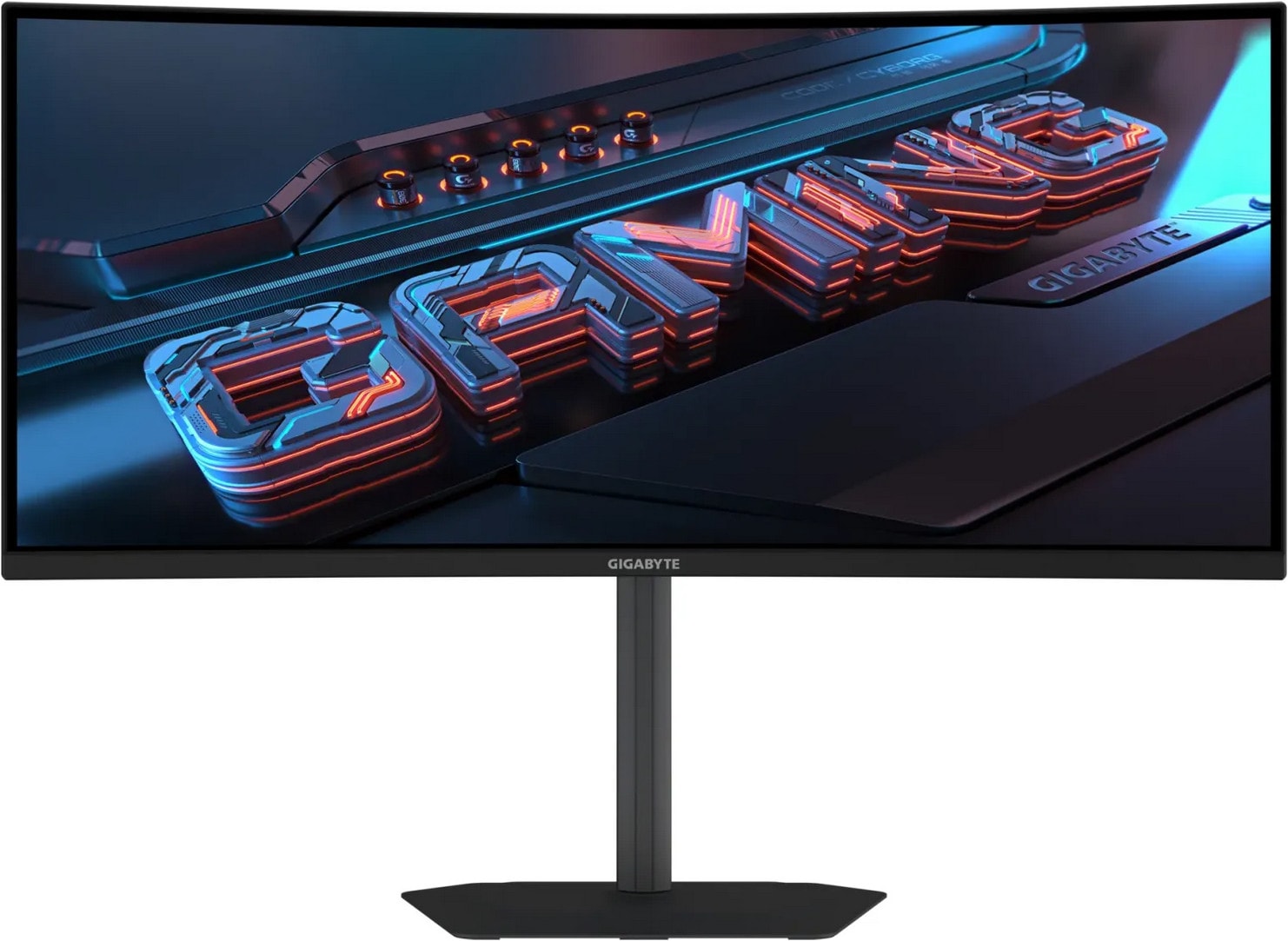 GIGABYTE G34WQCP 34 Zoll UWQHD VA Panel 21:9 180 Hz Curved Gaming Monitor