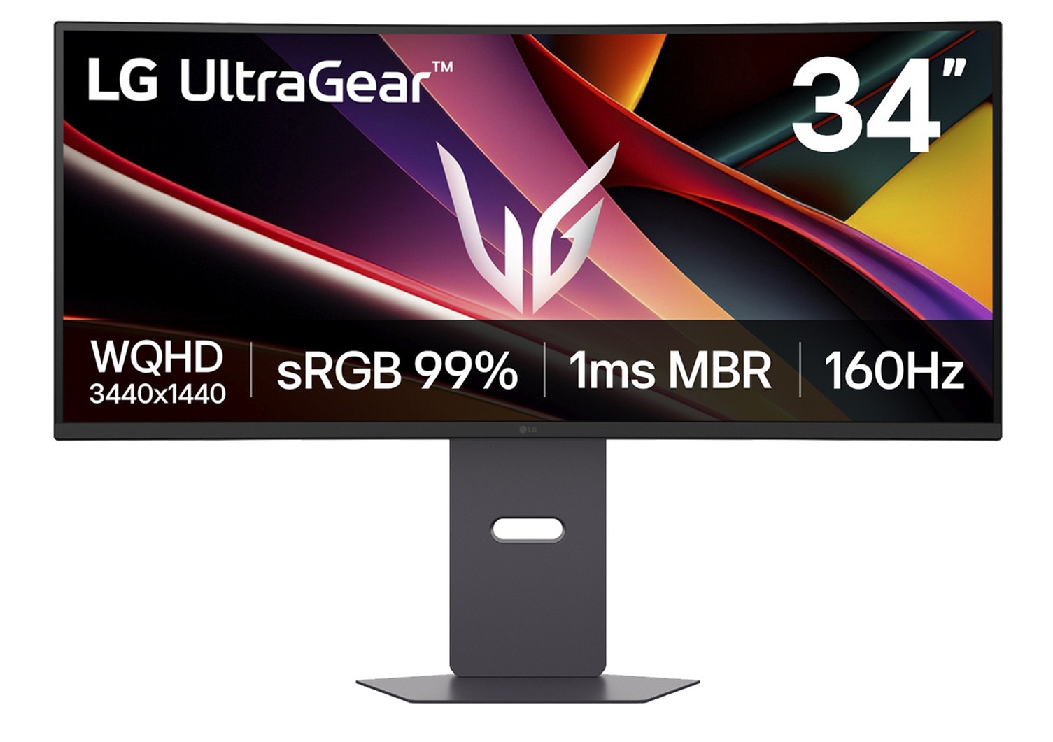 LG UltraGear 34G600A-B 34 Zoll UWQHD VA Panel 21:9 160 Hz Curved Gaming Monitor