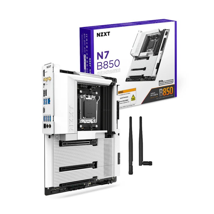NZXT N7 B850 ATX Mainboard Sockel AM5