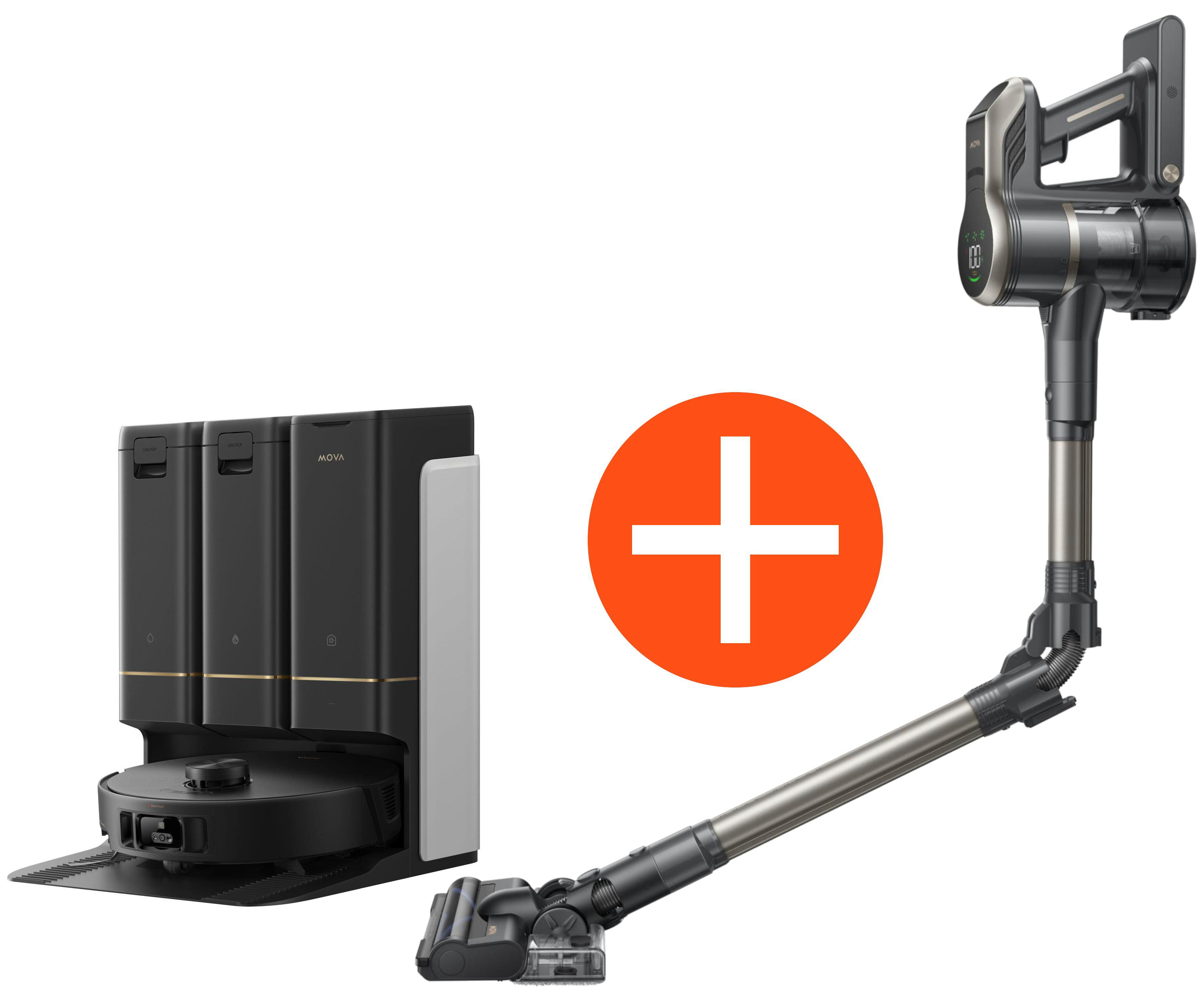 Mova Z50 Ultra Saugroboter mit Wischfunktion Bundle mit MOVA S2 Detect