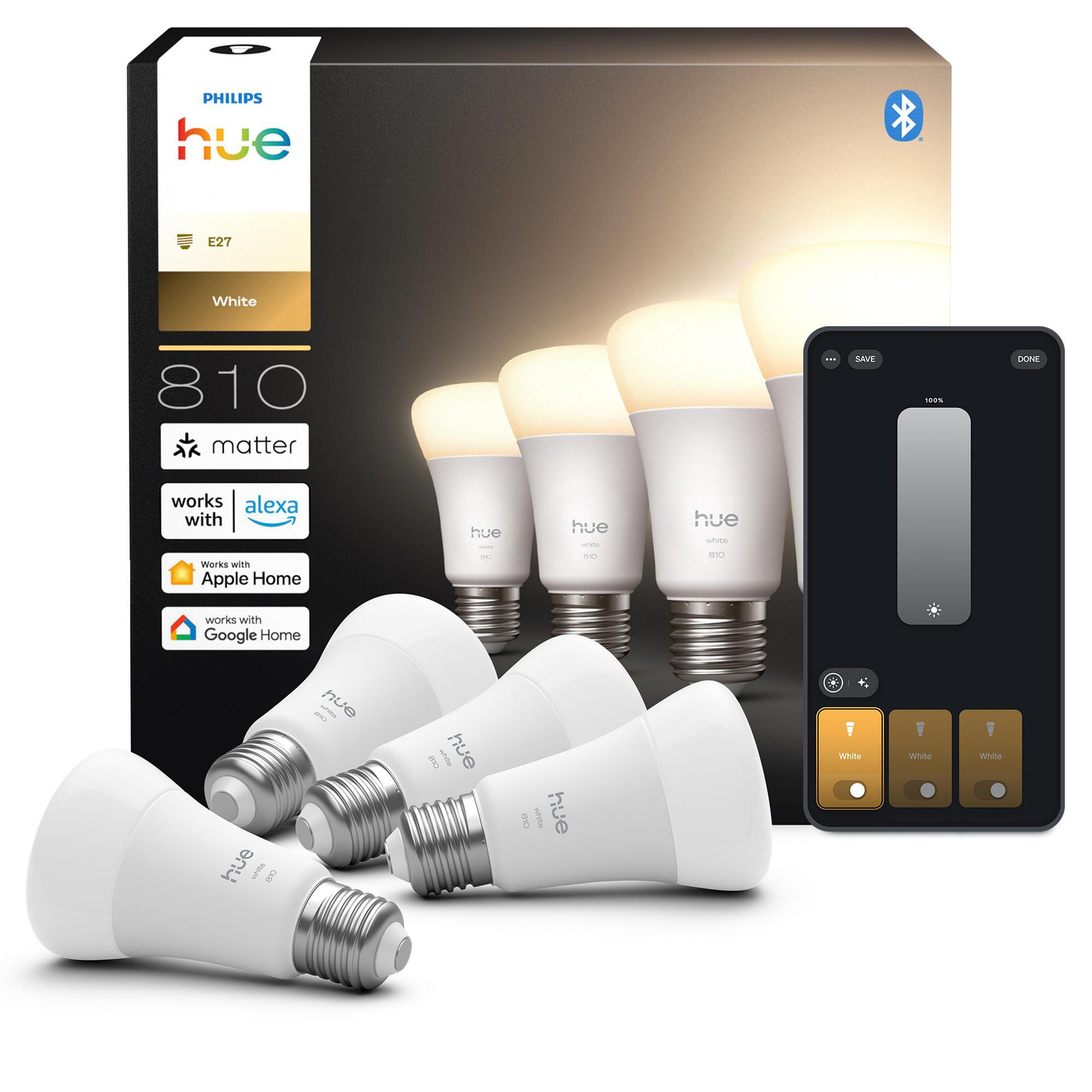 Licht Philips Smart Bulb A60 E27 - 800 (4 Stück) - Bild 2
