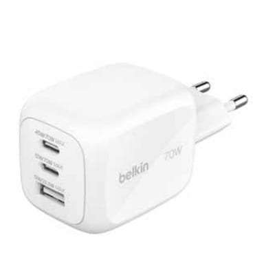 Image of Belkin BOOST CHARGE PRO 3-Port-GaN-Ladegerät 70 Watt