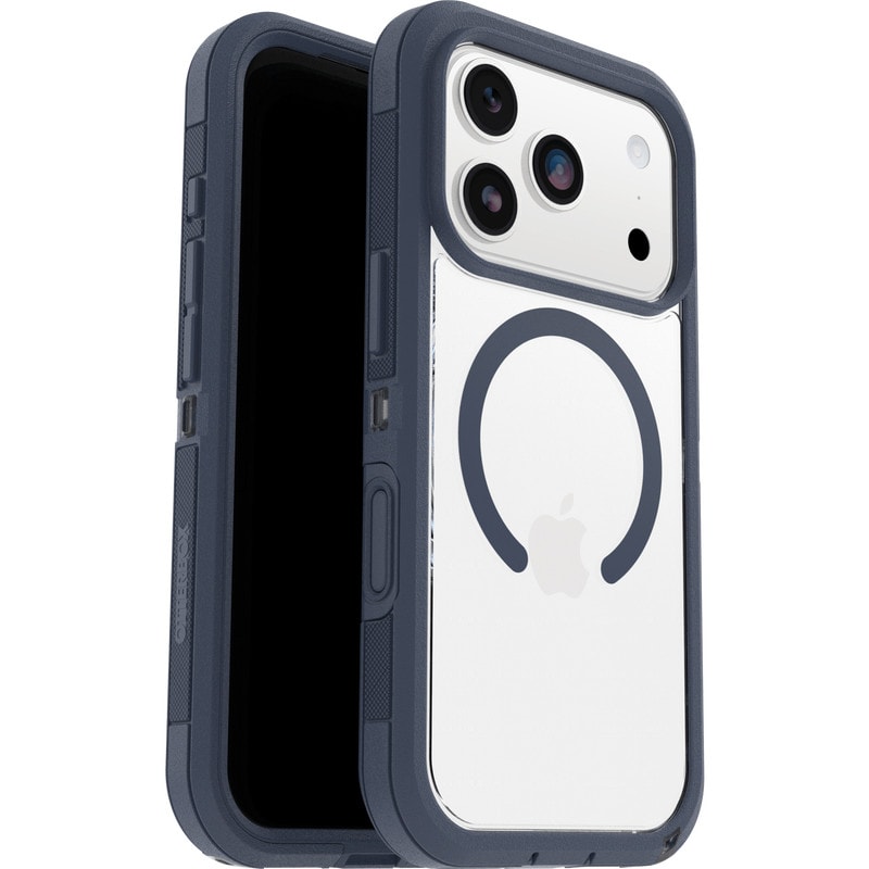 OtterBox Defender Pro XT Clear Camera Control Apple iPhone 17 Pro Bootcut - clear/blue