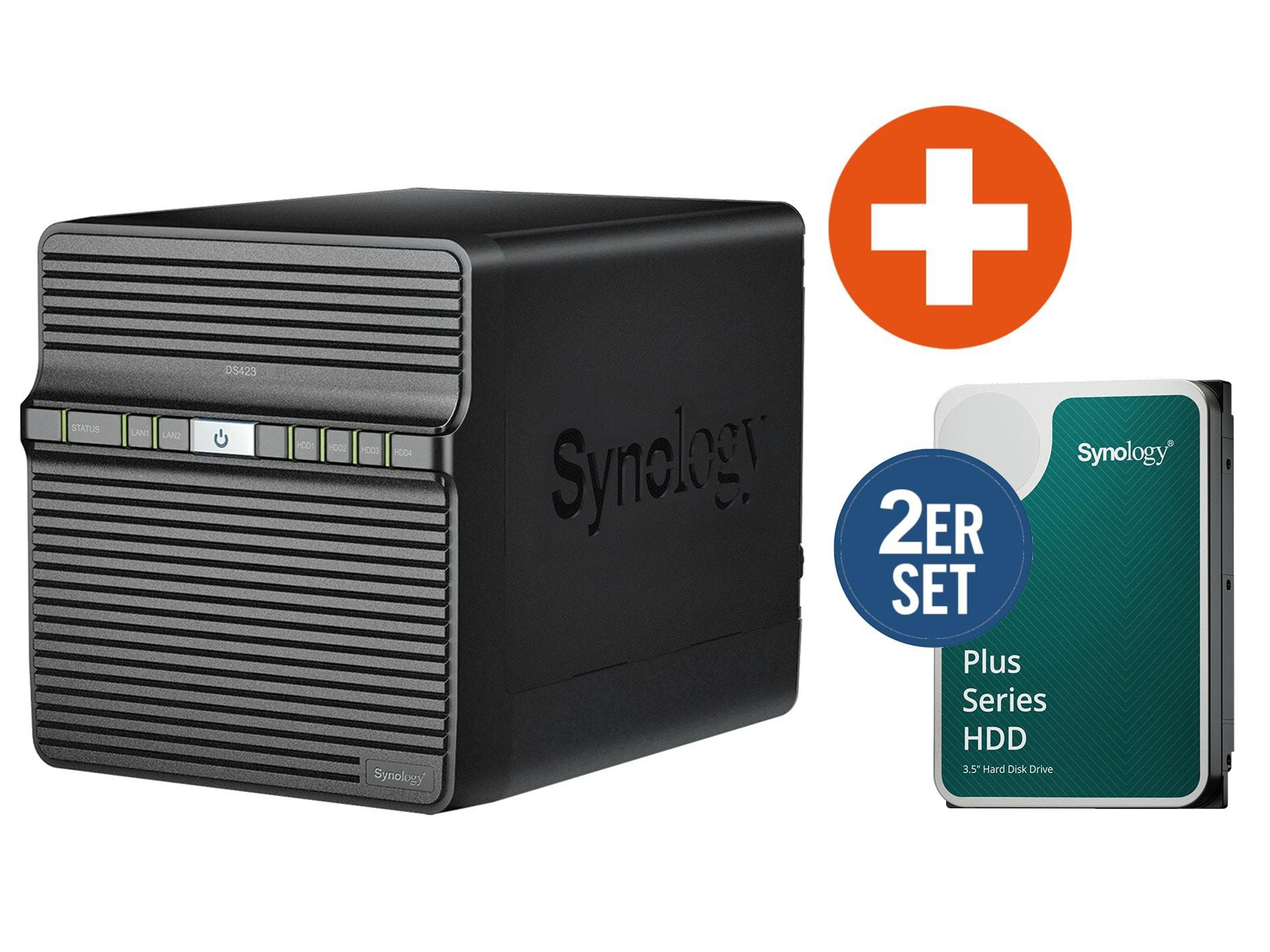 Synology Ds423 Nas System 4-Bay 64 Tb Inkl. 4X 16 Tb Hdd Hat3310-16T Ds423 + 4X Hat3310-16T - Bild 15