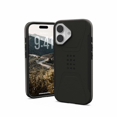UAG Urban Armor Gear Civilian MagSafe Case Apple iPhone 17 schwarz