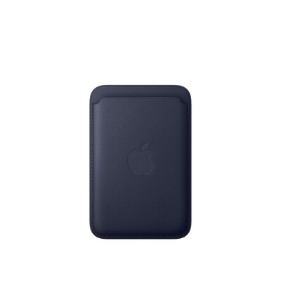 iPhone Feingewebe Wallet mit MagSafe – Navy