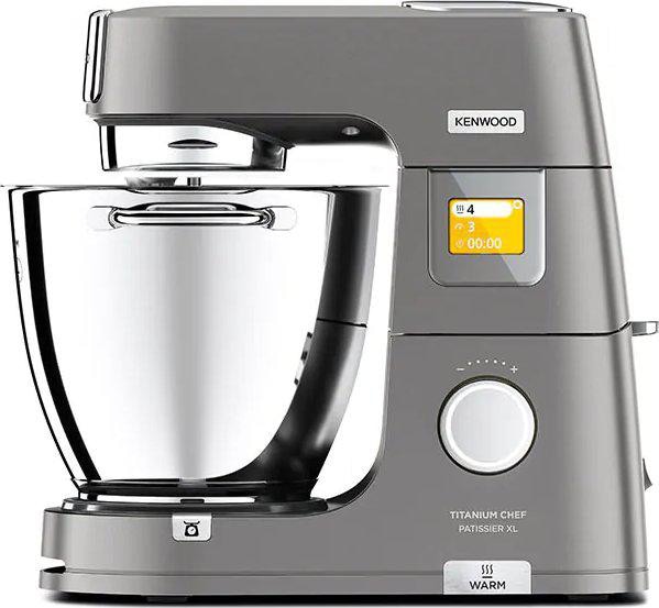 Kenwood KWL90.004SI Titanium Chef Patissier XL Küchenmaschine Silber