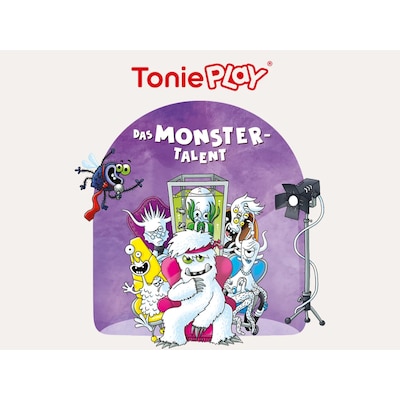 Tonies Play Spiel für Toniebox 2  Play M - Das Monster-Talent