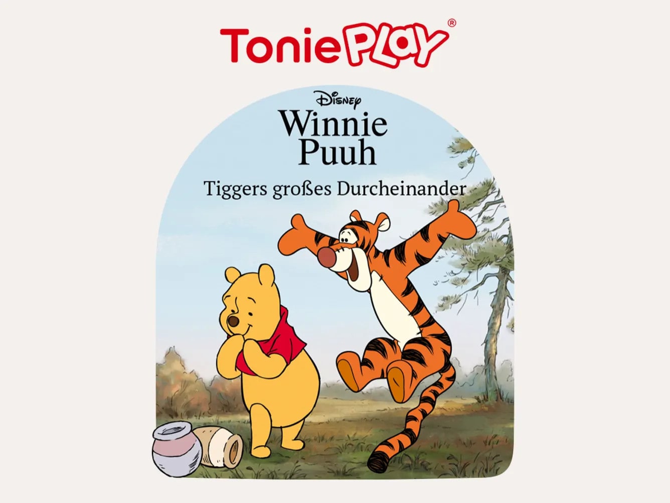 Tonies Play Spiel für Toniebox 2 Play M - Disney: Winnie Puuh - Tiggers großes Durcheinander