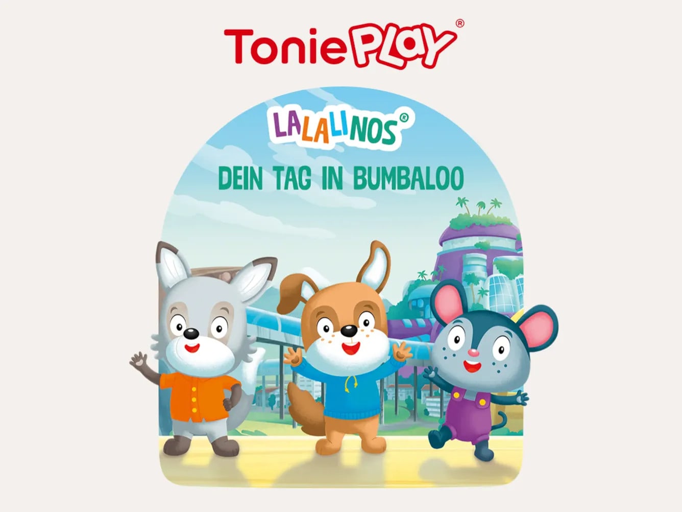 Tonies Play Spiel für Toniebox 2 Game Tonies Play S - LaLaLinos: Dein Tag in Bumbaloo