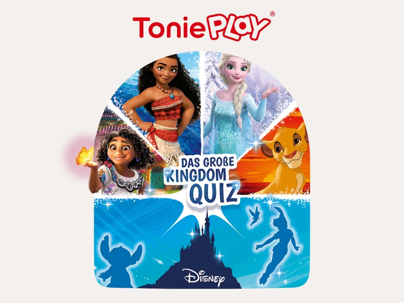 Tonies Play Spiel für Toniebox 2 Play M - Disney: Das große Kingdom-Quiz