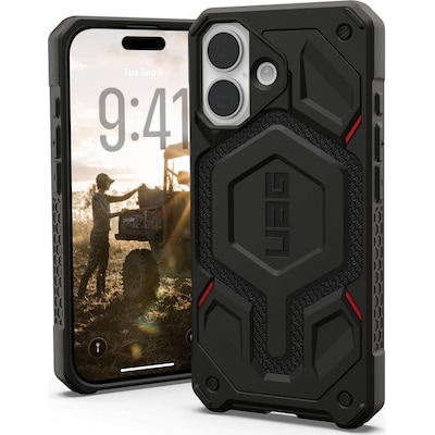 UAG Urban Armor Gear Monarch Pro MagSafe Case Apple iPhone 17 kevlar schwarz