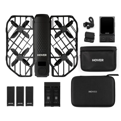 HOVERAir Kamera-Drohne X1 PRO Ultimatives Fahrrad-Set schwarz