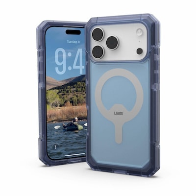UAG Urban Armor Gear Trooper MagSafe Case Apple iPhone 17 Pro Max cloud blau (transparent)