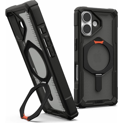 UAG Urban Armor Gear Plasma XTE MagSafe Case Apple iPhone 17 schwarz/pop orange