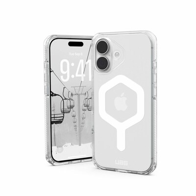 UAG Urban Armor Gear Plyo MagSafe Case Apple iPhone 17 ice (transparent/weiß)