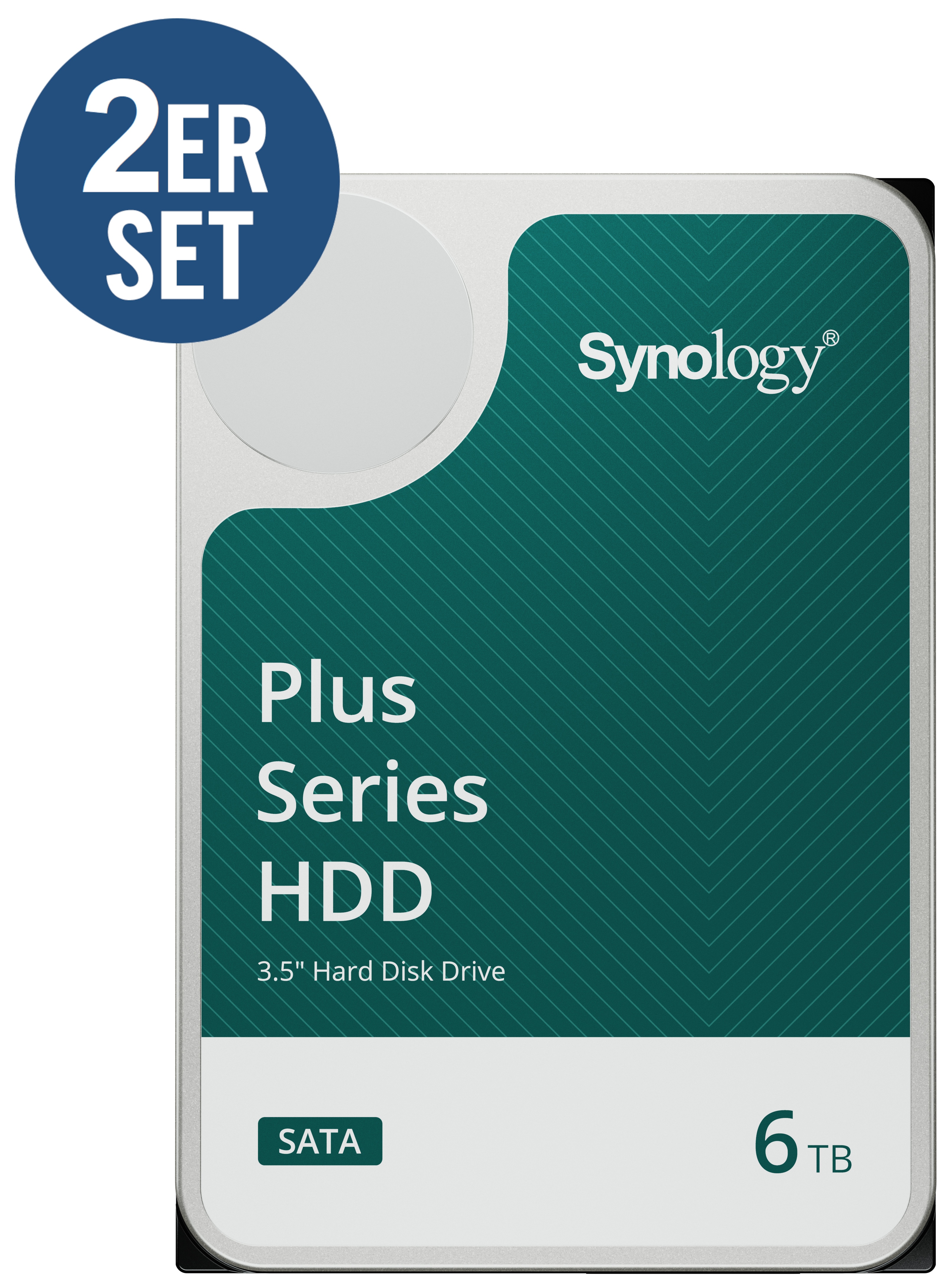 Synology 2x HAT3300-6T 12 TB - 2x 6 TB 5400 rpm 256 MB 3,5 Zoll SATA 6 Gbit/s CMR Doppelpack
