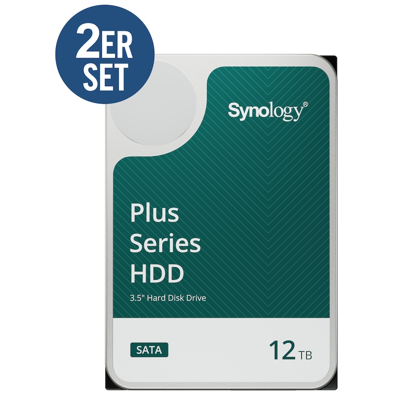SATA 3 günstig Kaufen-Synology 2x HAT3310-12T - 2x 12 TB 7200 rpm 256 MB 3,5 Zoll SATA 6 Gbit/s CMR Doppelpack. Synology 2x HAT3310-12T - 2x 12 TB 7200 rpm 256 MB 3,5 Zoll SATA 6 Gbit/s CMR Doppelpack <![CDATA[• 2x 12 TB (256 MB Cache) • 7.200 U/min • 3,5 Zoll • SATA 6 Gbit/s 