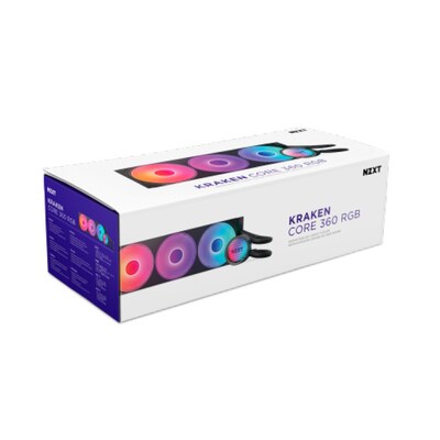 NZXT Kraken Core RGB 360 (2025) AIO- Wasserkühlung schwarz