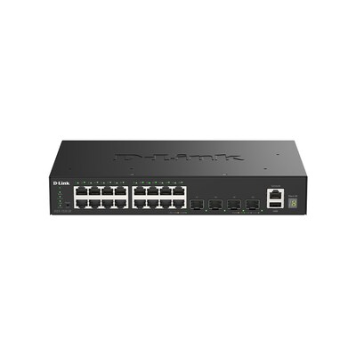 D-Link  DGS-1530-20/E Smart Managed 20-Port-Stackable-Gigabit-Switch | 00790069474620