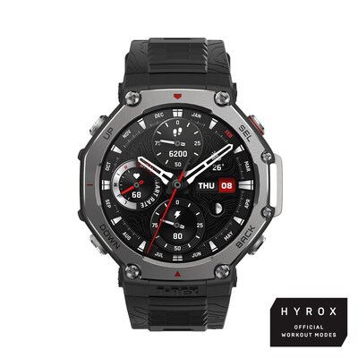 Image of Amazfit T-Rex 3 485mm Onyx Smartwatch HYROX-Modus