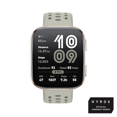 Image of Amazfit BIP 6 Aktivitäts-Tracker Stone HYROX-Modus