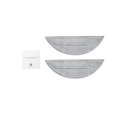 Roborock Robot VC Double VibraRise 2.0 Mop Cloth-Gray SXTB11RR 2 Stück