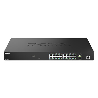 D-Link  DMS-1250-18/E Smart Managed 18-Port-Multi-Gigabit-Switch | 00790069476648