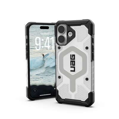 UAG Urban Armor Gear Pathfinder MagSafe Case Apple iPhone 17 ice/silber