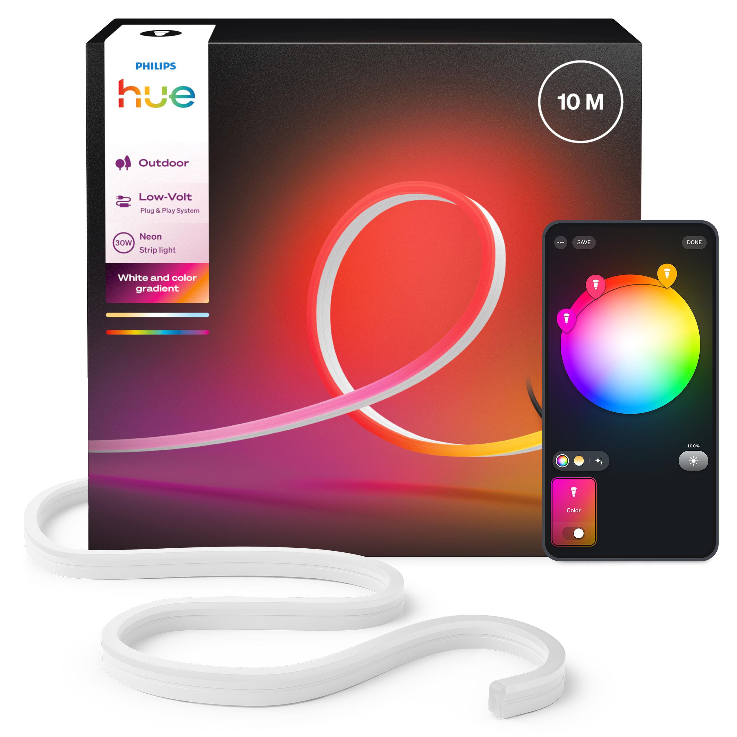 Philips Hue Neon Gradient Outdoor Lightstrip 10M 1100Lm - Bild 7