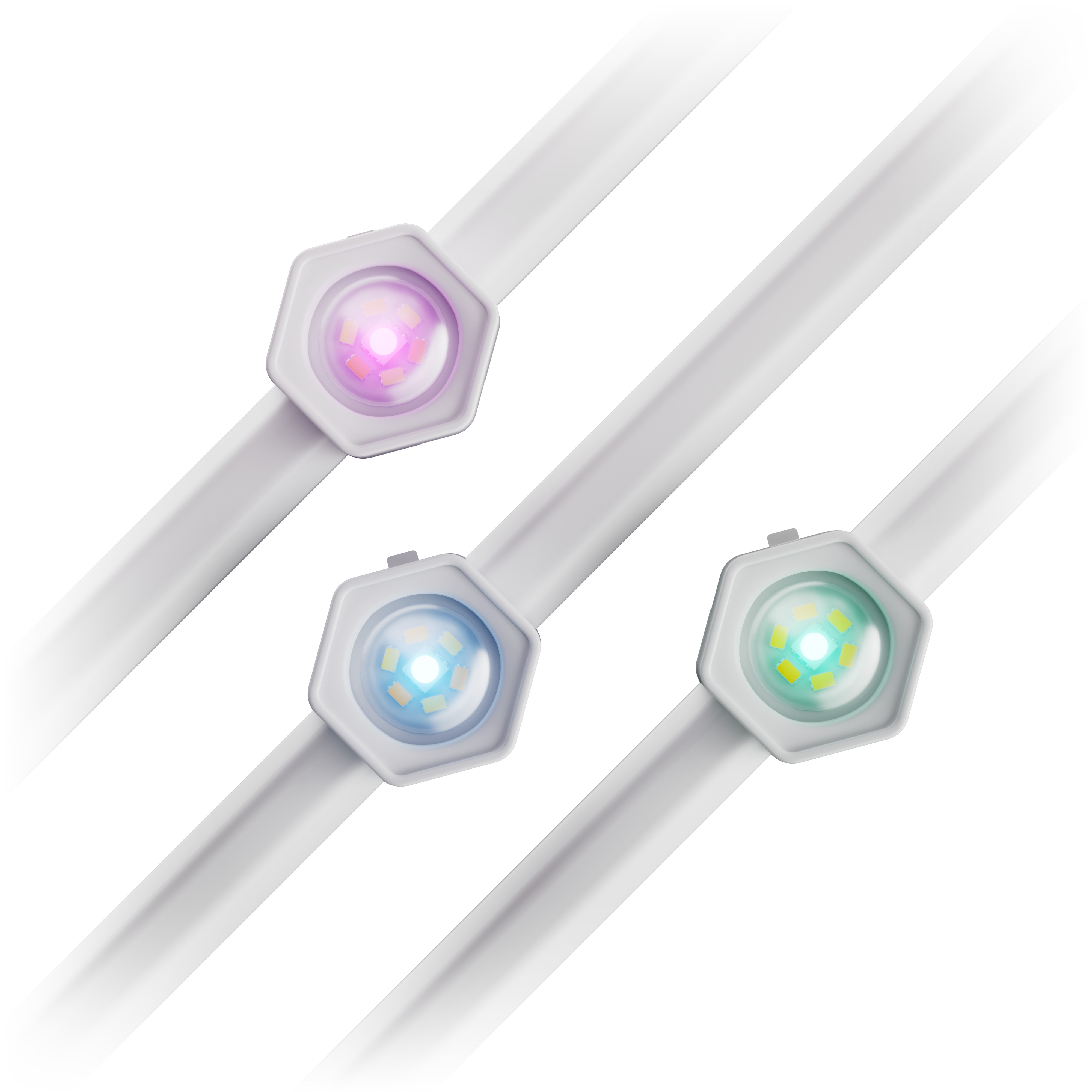 Nanoleaf Smart Multicolor Permanent Outdoor Lights Expansion Pack, 5m - Bild 3