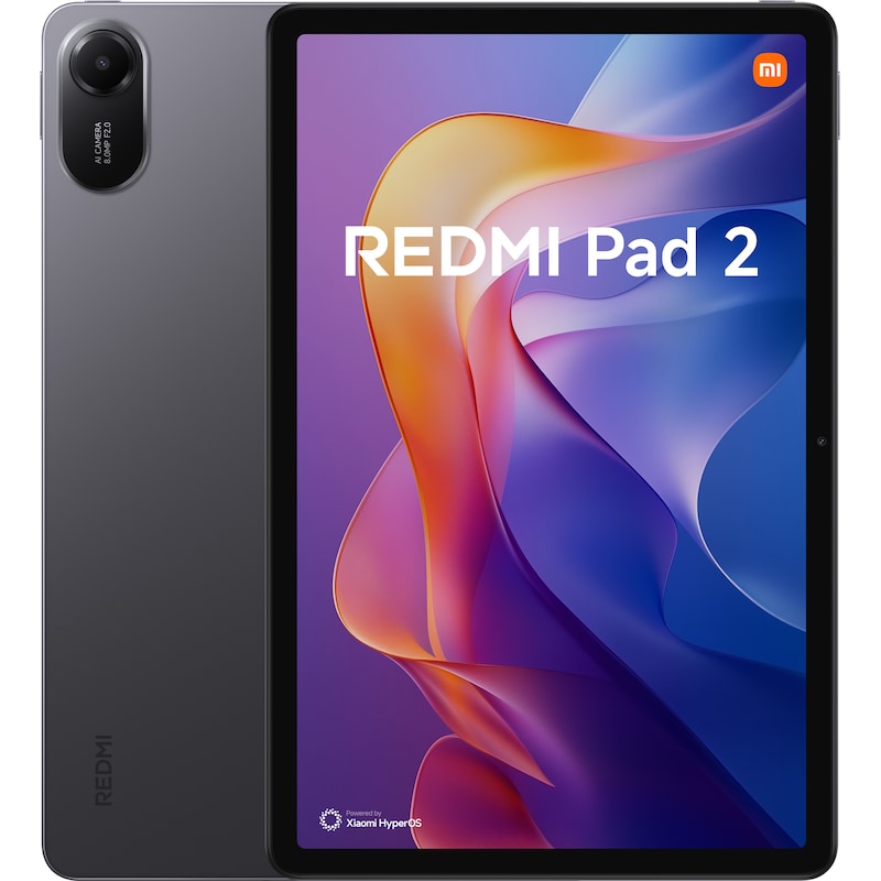 Graphite 100 günstig Kaufen-Xiaomi Redmi Pad 2 WiFi 4/128GB graphite gray Android Tablet. Xiaomi Redmi Pad 2 WiFi 4/128GB graphite gray Android Tablet <![CDATA[• (11 Zoll) Display ( 2560 x 1600, 90 Hz) • MediaTek G100-Ultra Prozessor (, bis 2.2 GHz), 4 GB RAM • 128 GB interner Speic
