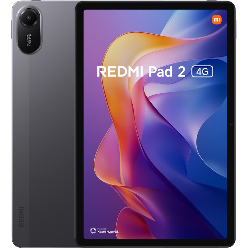 Graphite 100 günstig Kaufen-Xiaomi Redmi Pad 2 4G WiFi 4/128GB graphite gray Android Tablet. Xiaomi Redmi Pad 2 4G WiFi 4/128GB graphite gray Android Tablet <![CDATA[• (11 Zoll) Display ( 2560 x 1600, 90 Hz) • MediaTek G100-Ultra Prozessor (, bis 2.2 GHz), 4 GB RAM • 128 GB interner